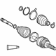 Toyota 42370-09007 Outer CV Joint, Driver Side