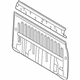 Toyota 64101-0C080 Back Panel, Rear