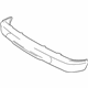 Toyota 52101-04070 Bumper, Black, Front