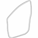 Toyota 62312-52180 Weatherstrip On Body, Driver Side