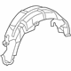 Toyota 65637-08011 Wheelhouse Liner, Passenger Side