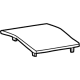 Toyota 55473-02020-C0 Side Panel, Upper Passenger Side Toyota 55473-02020-C0 Side Panel, Upper Passenger Side