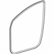 Toyota 62311-47040-B1 Weatherstrip On Body, Medium Gray, Passenger Side