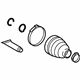 Toyota 04437-08010 Boot Kit, Rear Toyota 04437-08010 Boot Kit, Rear