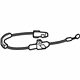 Toyota 72704-48120 Control Cable, Rear