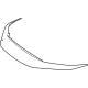Toyota 52701-30901 Upper Molding, Front Toyota 52701-30901 Upper Molding, Front