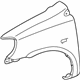 Toyota 53811-52050 Fender, Front Passenger Side
