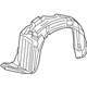 Toyota 53875-52012 Fender Liner, Passenger Side
