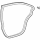 Toyota 67871-06040 Surround Weatherstrip, Passenger Side