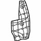 Toyota 52591-0D130 Side Seal, Passenger Side Toyota 52591-0D130 Side Seal, Passenger Side