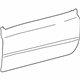 Toyota 67111-06020 Outer Panel, Passenger Side