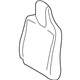 Toyota 71558-74090-B1 Seat Back Cover, Passenger Side
