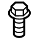 Toyota 90119-A0388 Bumper Bolt