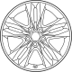 Toyota 4260D-08020 Wheel, Alloy
