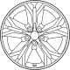 Toyota 4260D-08010 Wheel, Alloy
