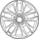 Toyota 42611-08160 Wheel, Alloy