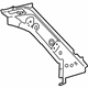 Toyota 53734-WAA01 Support, Front Driver Side
