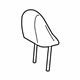 Toyota 71910-06C01-B4 Headrest, Gray, Front