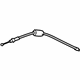 Toyota 69750-0E040 Lock Cable, Front