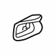 Toyota 69205-0C010-B2 Handle, Inside, Gray, Passenger Side