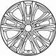 Toyota 42611-0R200 Wheel, Alloy