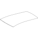 Toyota 63201-30270 Glass Sub-Assembly, Roof Toyota 63201-30270 Glass Sub-Assembly, Roof