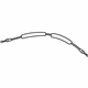 Toyota 69750-07020 Lock Cable, Front