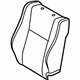 Toyota 71073-0C551-B0 Seat Back Cover, Gray, Passenger Side