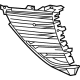 Toyota 53127-62010 Outer Grille, Passenger Side