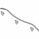 Toyota 53383-WB001 Rear Weatherstrip