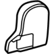 Toyota 71843-0C050-C0 Outer Cover, Passenger Side Toyota 71843-0C050-C0 Outer Cover, Passenger Side