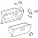 Toyota 55303-AA040-A0 Glove Box Assembly, Lower Passenger Side