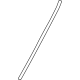 Toyota 75687-12030 Lower Molding Protector, Rear