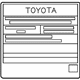Toyota 11298-0T300 Emission Label