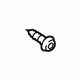 Toyota 93530-55020 Rear Panel Screw, Lower