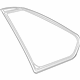 Toyota 62710-0R090 Quarter Glass, Passenger Side