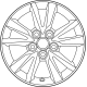 Toyota 42611-AQ010 Wheel, Disc Toyota 42611-AQ010 Wheel, Disc