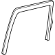 Toyota 68142-0C081 Glass Run, Rear Passenger Side