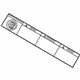 Toyota 74596-60050 Air Bag Label