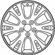Toyota 42611-07030 Wheel, Alloy