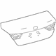 Toyota 64401-06E00 Trunk Lid, Rear