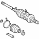 Toyota 42370-49256 Outer Joint, Rear