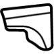 Toyota 67673-0E140 Corner Cover, Passenger Side