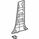 Toyota 62413-52110-B0 Lower Center Pillar Trim, Gray, Passenger Side Toyota 62413-52110-B0 Lower Center Pillar Trim, Gray, Passenger Side