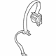 Toyota 73350-12311-B3 Lap & Shoulder Belt, Silver, Center