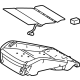 Toyota 71501-AQ030 Pad Sub-Assembly, Front Seat Cushion Toyota 71501-AQ030 Pad Sub-Assembly, Front Seat Cushion