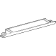 Toyota 81570-48100 High Mount Lamp, Rear Center
