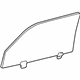 Toyota 68101-35140 Door Glass, Bronze, Passenger Side