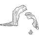 Toyota 53805-12150 Fender Liner, Passenger Side