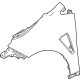 Toyota 53801-12B40 Fender, Front Passenger Side